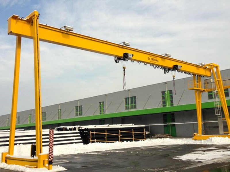 Rail Mounted Single Girder Gantry Crane