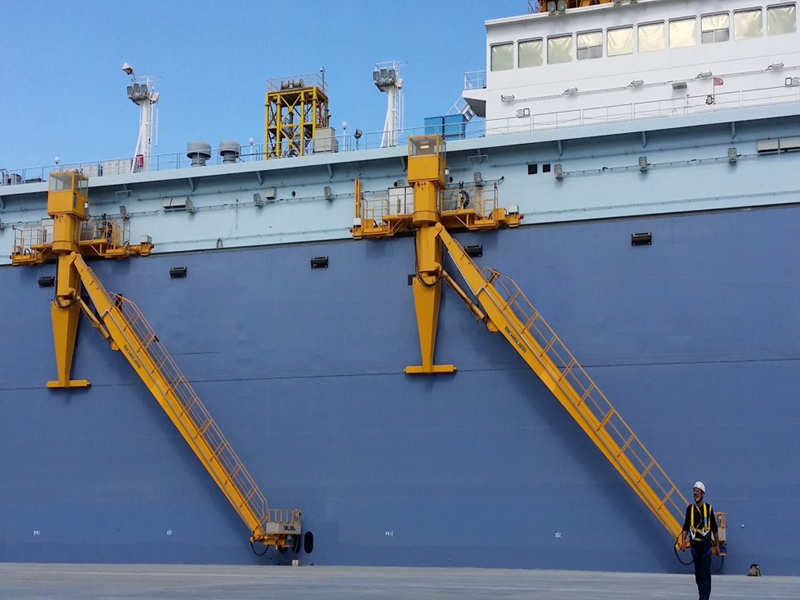 Dock Arm Crane for dry dock & floating dock