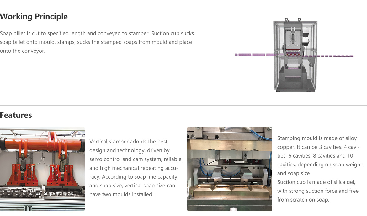 XLD Series Vertical Soap Stamper